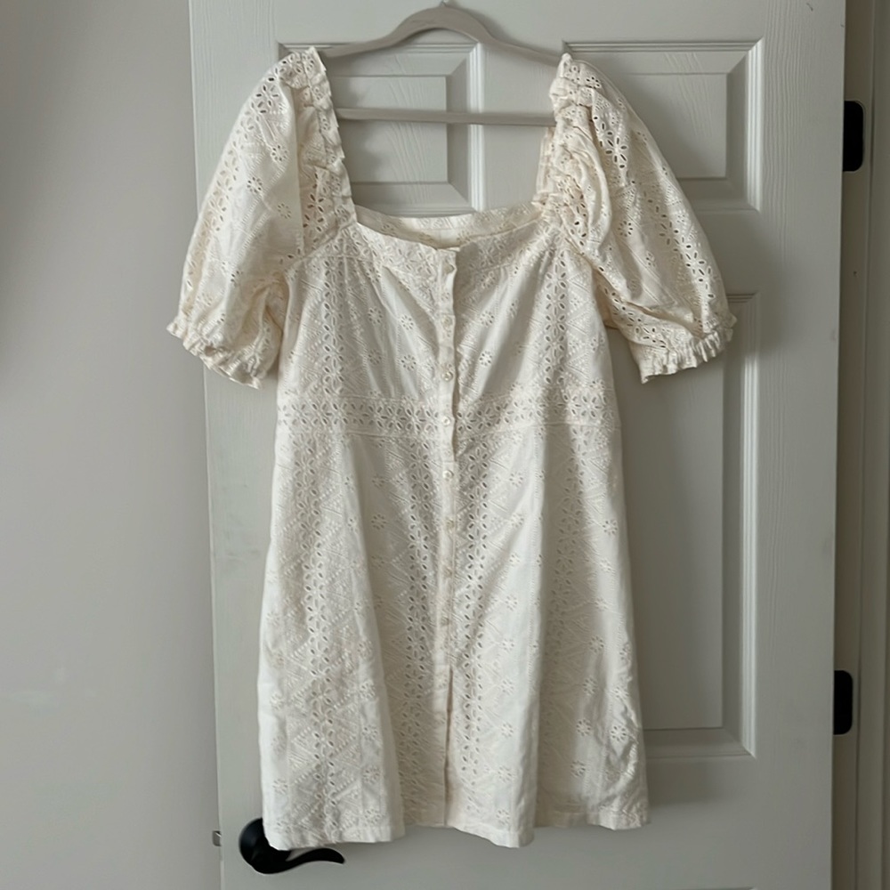NWT Spartina Eyelet Dress Size xl